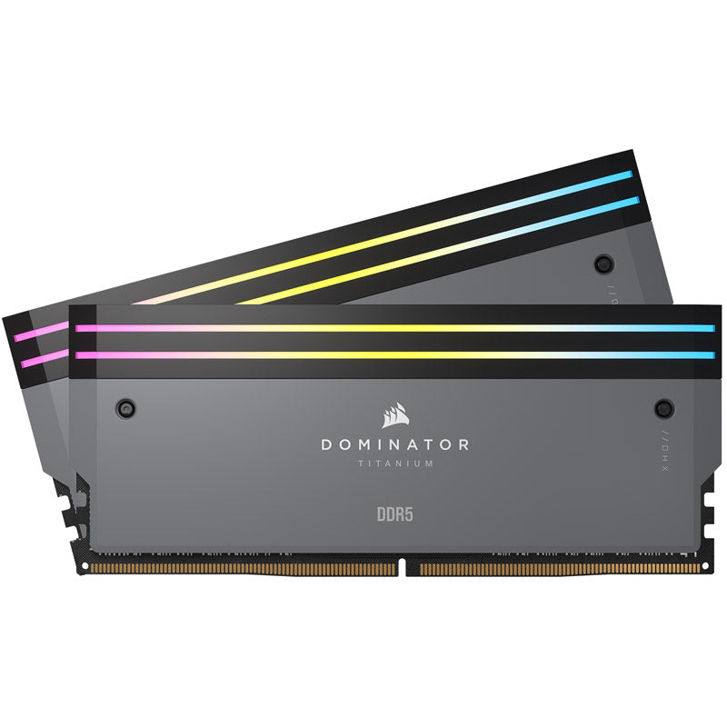 Corsair Dominator Titanium DDR5-6000, CL30, AMD EXPO - 64 GB Dual-Kit, grau