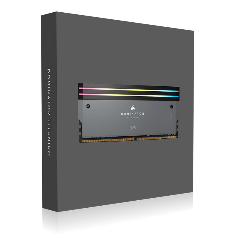 Corsair Dominator Titanium 64GB (2x32GB) DDR5-6000 CL30 Black