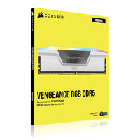 Corsair Vengeance RGB 32GB (2x16GB) DDR5 6000 CL36 White