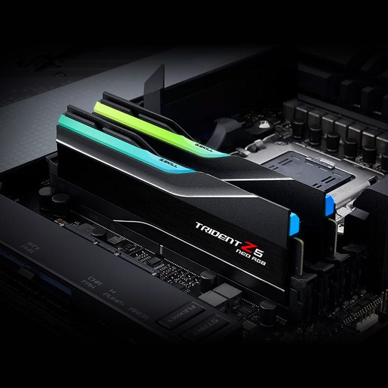 G.Skill Trident Z5 Neo RGB Matte Black DDR5-6000 CL30 64GB (2x32GB)