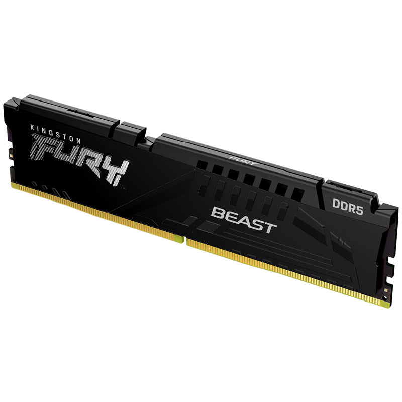 Kingston Fury Beast Black, DDR5-5200, CL40 - 16 GB, schwarz