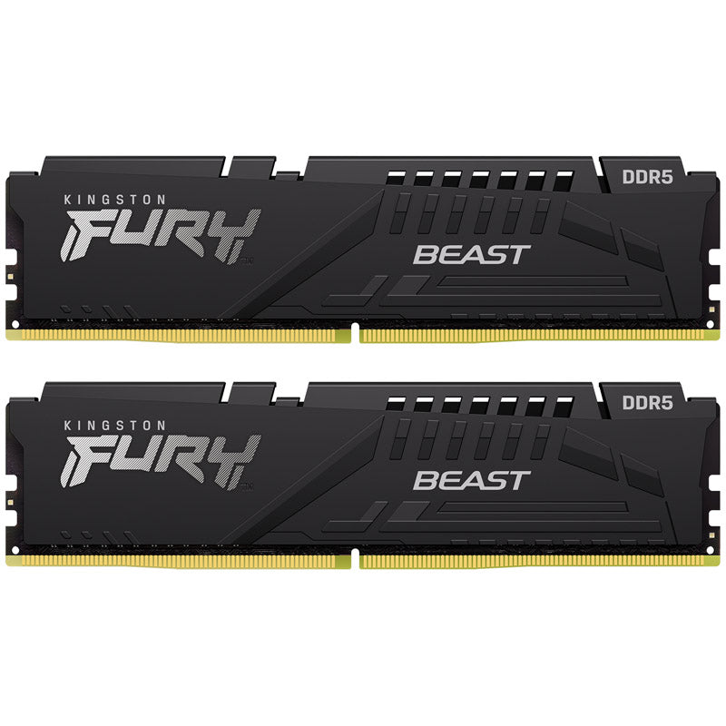 Kingston Fury Beast EX, DDR5-6000, CL40, AMD EXPO - 16 GB Dual-Kit, schwarz