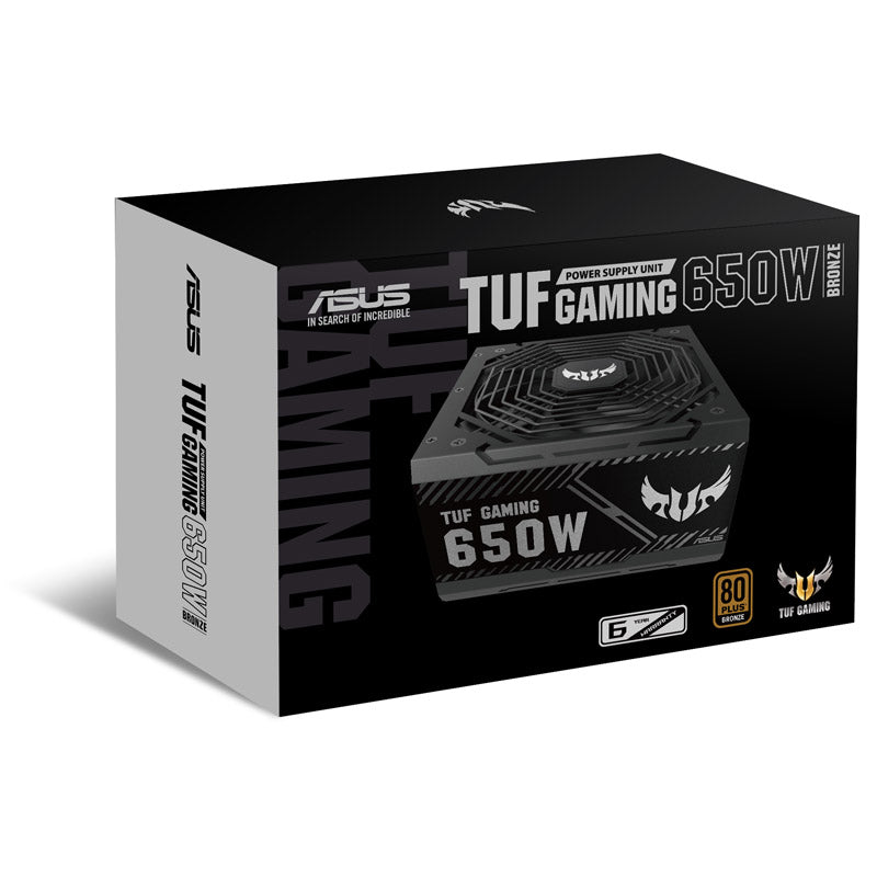 Asus TUF Gaming Black 650B 650W Non-Modular 80+ Bronze Certified ATX