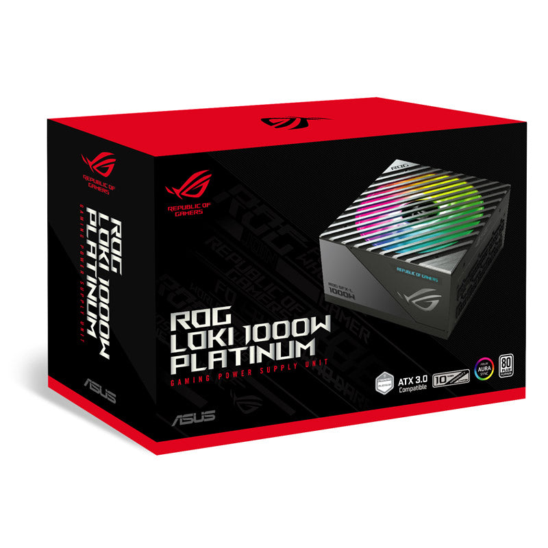 Asus ROG LOKI Silver / Black SFX 1000W Fully Modular 80+ Platinum Certified