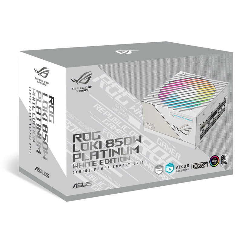 Asus ROG LOKI SFX White / Silver 850W Fully Modular 80+ Platinum Certified