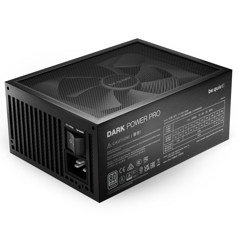 be quiet! Dark Power Pro 13 Netzteil 80 PLUS Titanium, ATX 3.1, PCIe 5.1 - 1300 Watt