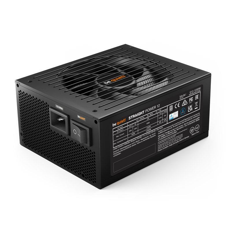 be quiet! Straight Power 12 Netzteil 80 PLUS Platinum, ATX 3.0, PCIe 5.0 - 1200 Watt