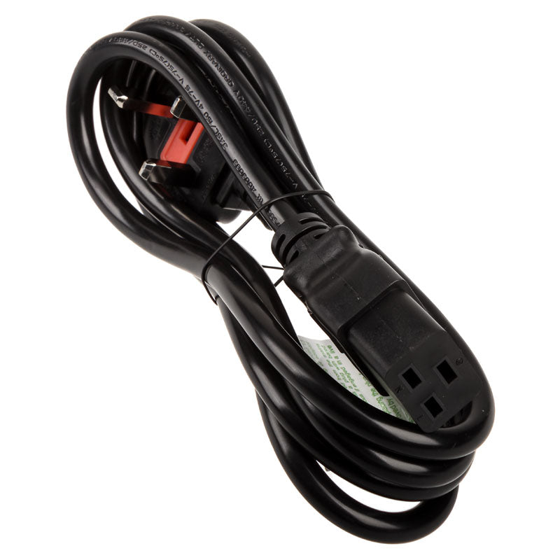 Kolink Premium-Netzkabel England (Type G) auf Kaltgerätestecker C19 - 1,8m