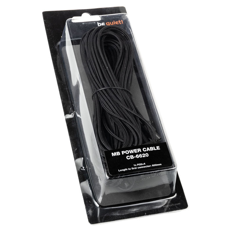 be quiet! CB-6620 24-Pin-ATX-Kabel für modulare Netzteile - schwarz