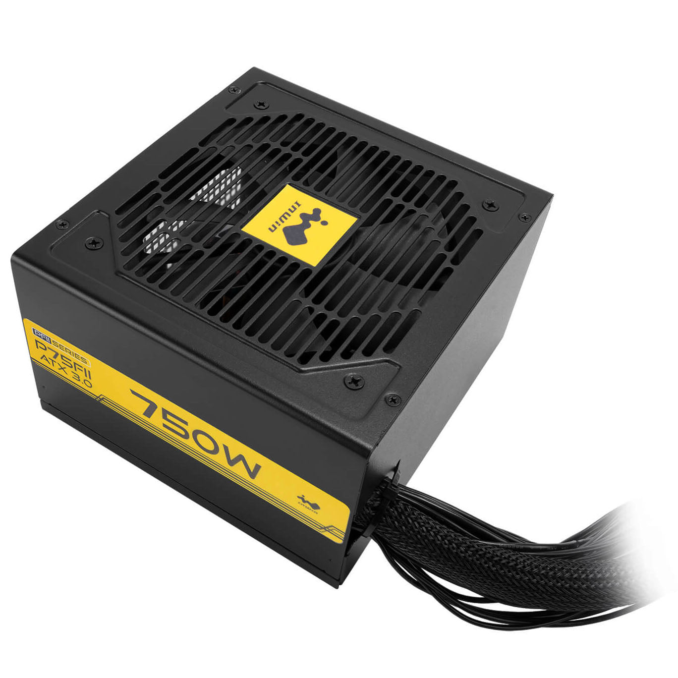 InWin P75FII Netzteil 80 PLUS Gold, ATX 3.0, PCIe 5.0 - 750 Watt