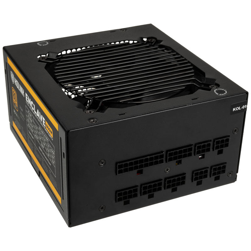 KOLINK ENCLAVE Black ATX 500W Fully Modular 80+ Gold Certified