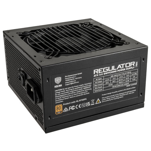 Kolink Regulator 80 PLUS Gold Netzteil, ATX 3.0, PCIe 5.0, modular 750 Watt
