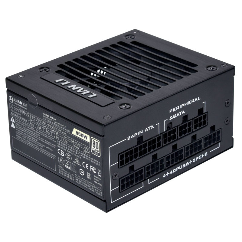 Lian Li SP850, 80 PLUS Gold SFX Netzteil, schwarz - 850 Watt