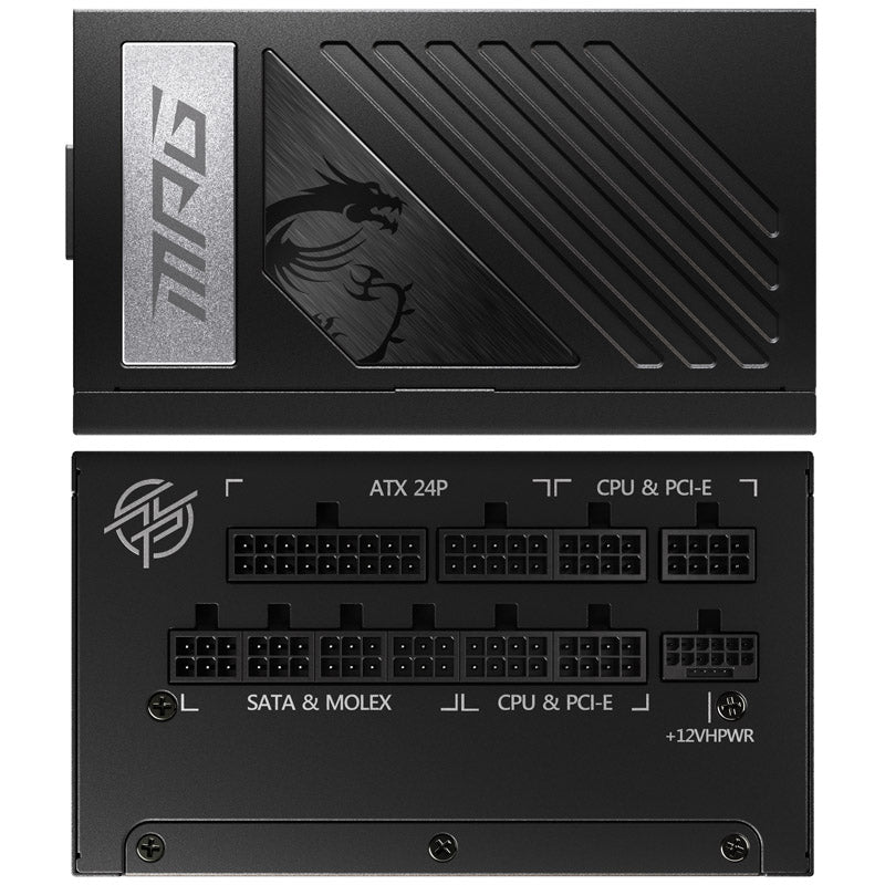 MSI MPG A850G PCIE5 Black 850W Fully Modular 80+ Gold