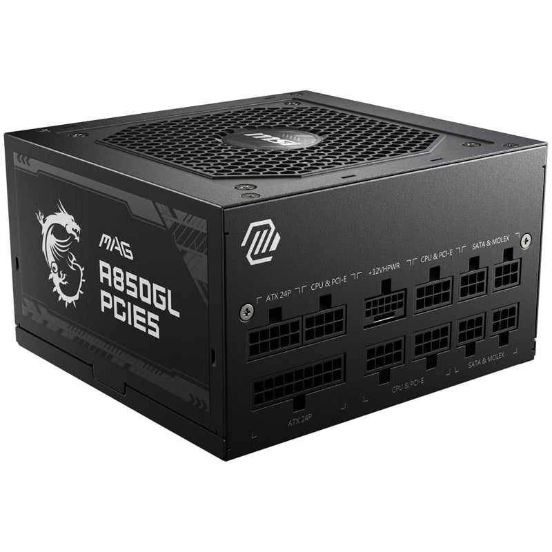 MSI MAG A850GL PCIE5 850W Fully Modular 80+ Gold Certified