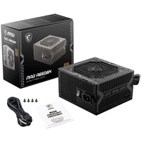 MSI MAG A650BN Black ATX 650W Non-Modular 80+ Bronze Certified