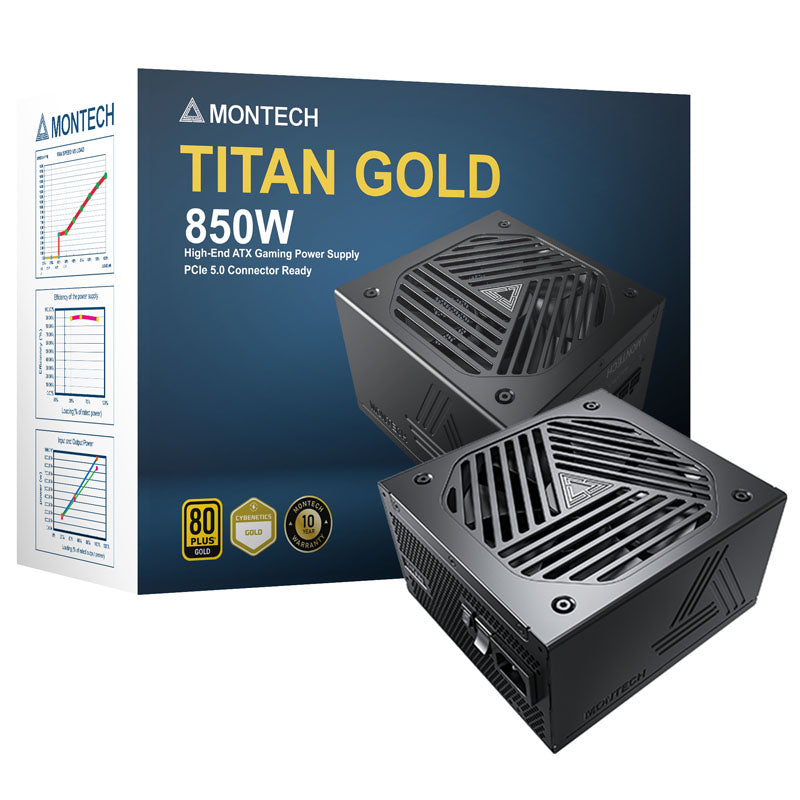 Montech TITAN Gold 850W Fully Modular 80+ Gold