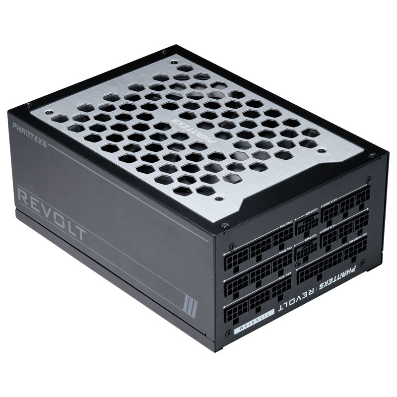 PHANTEKS Revolt 1600W Titanium, ATX 3.0, PCIe 5.0, vollmodular - 1600 Watt, schwarz