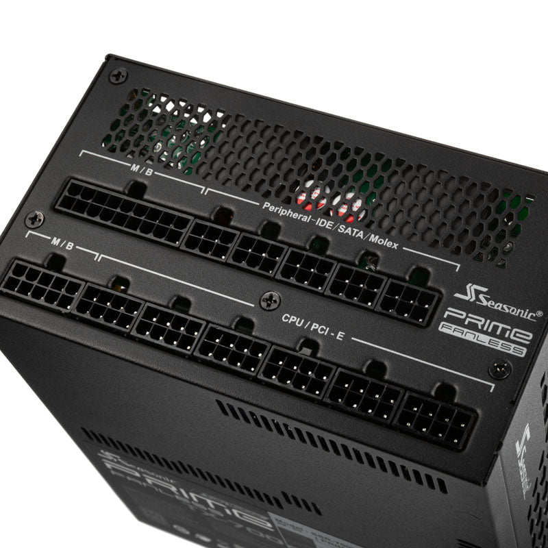 SeaSonic PRIME Fanless Black 700W Fully Modular 80+ Titanium Certified