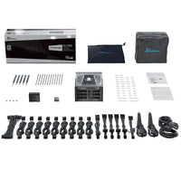 SeaSonic PRIME PX-1600 ATX 3.0 Noir / Argent ATX 1600W Entièrement modulaire Certifié 80+ Platine