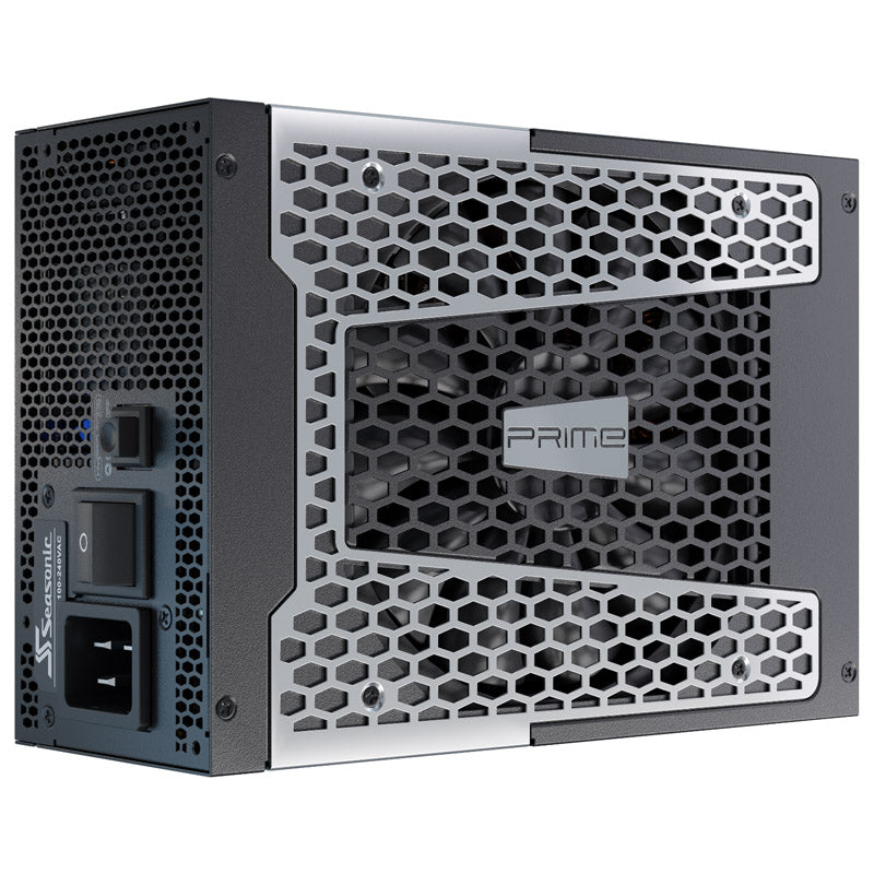 SeaSonic PRIME TX-1300 Noir / Argent ATX 3.0 1300W Entièrement modulaire Certifié 80+ Titane