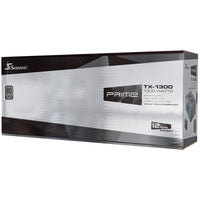 SeaSonic PRIME TX-1300 Noir / Argent ATX 3.0 1300W Entièrement modulaire Certifié 80+ Titane