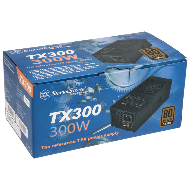 Silverstone SST-TX300 TFX 300W Non-Modular 80+ Bronze Certified