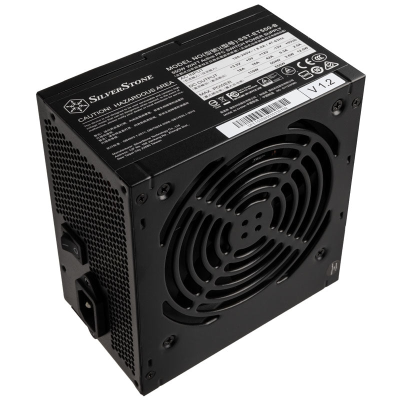 SilverStone SST-ET550-B v1.2 ATX Netzteil 80 PLUS Bronze - 550 Watt