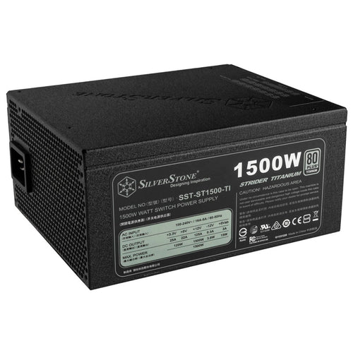 Silverstone SST-ST1500-TI v2.0 Strider Netzteil 80 PLUS Titanium, modular 1500 Watt