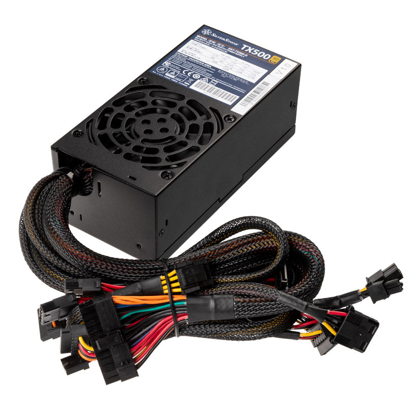 Silverstone TX500-G Black TFX 500W Non-Modular 80+ Gold Certified