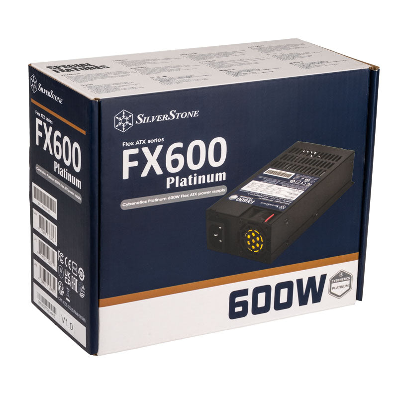 Silverstone FX600 Flex ATX 600W Non-Modular Platinum
