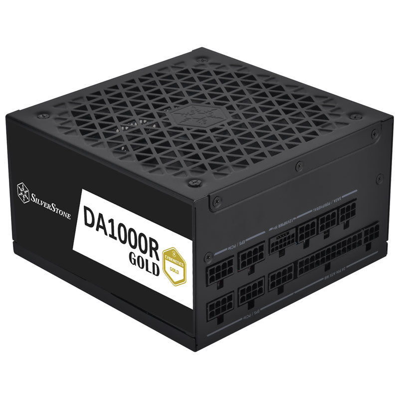SilverStone DA1000R Gold - Cybenetics Gold, modular, ATX 3.0 - 1000 Watt