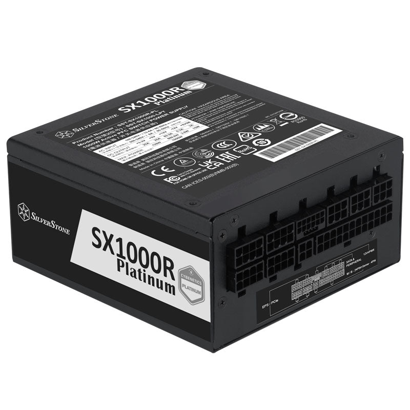 SilverStone SX1000R-PL Platinum SFX-L Netzteil, Cybenetics Platinum, vollmodular, ATX 3.0 - 1000 Watt