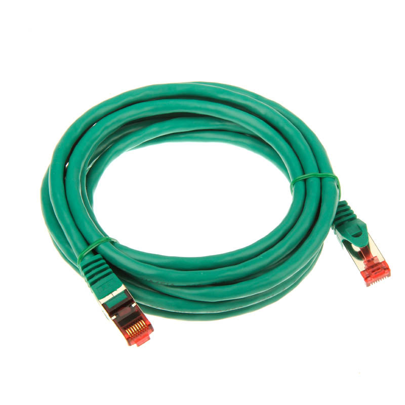 InLine Patchkabel Cat.6, S/FTP (PiMf), 250MHz, grün - 3m