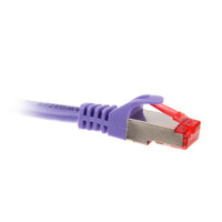 InLine Patchkabel Cat.6, S/FTP (PiMf), 250MHz, violett -  3m