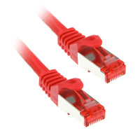 InLine Patchkabel Cat.6, S/FTP (PiMf), 250MHz, rot - 3m