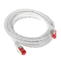 InLine Patchkabel Cat.6, S/FTP (PiMf), 250MHz, weiß - 3m