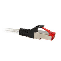 InLine Patchkabel Cat.6, S/FTP (PiMf), 250MHz, transparent - 1m