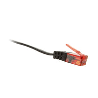 InLine 15m Patchkabel flach, U/UTP, Cat.6 - schwarz