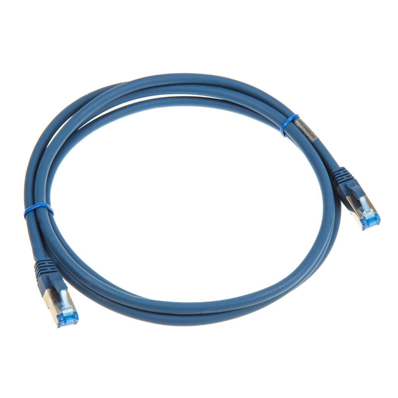 InLine Patchkabel Cat.6A, S/FTP (PiMf), 500MHz, blau - 2m