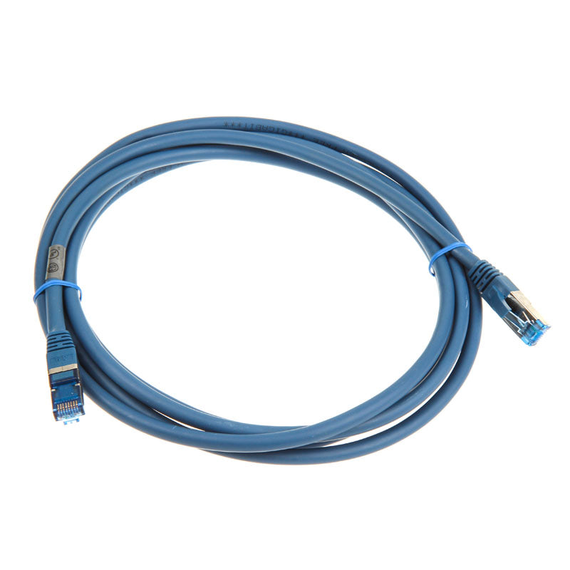 InLine Patchkabel Cat.6A, S/FTP (PiMf), 500MHz, blau - 3m