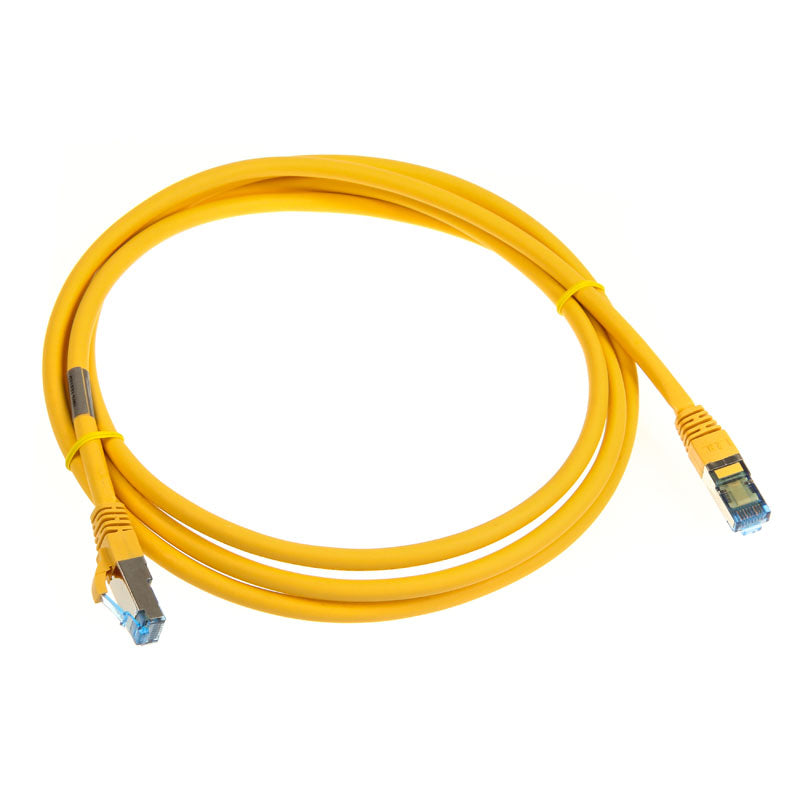 InLine Patchkabel Cat.6A, S/FTP (PiMf), 500MHz, gelb - 2m