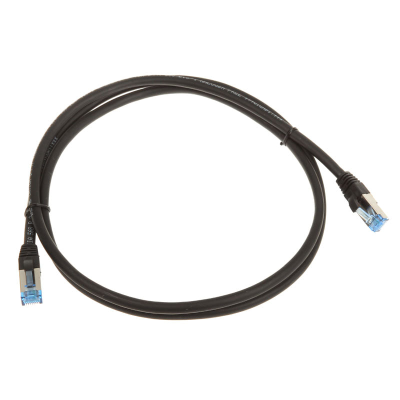 InLine Patchkabel Cat.6A, S/FTP (PiMf), 500MHz, schwarz - 1,5m