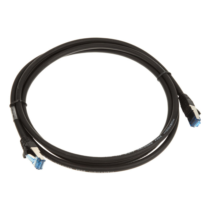 InLine Patchkabel Cat.6A, S/FTP (PiMf), 500MHz, schwarz - 2m