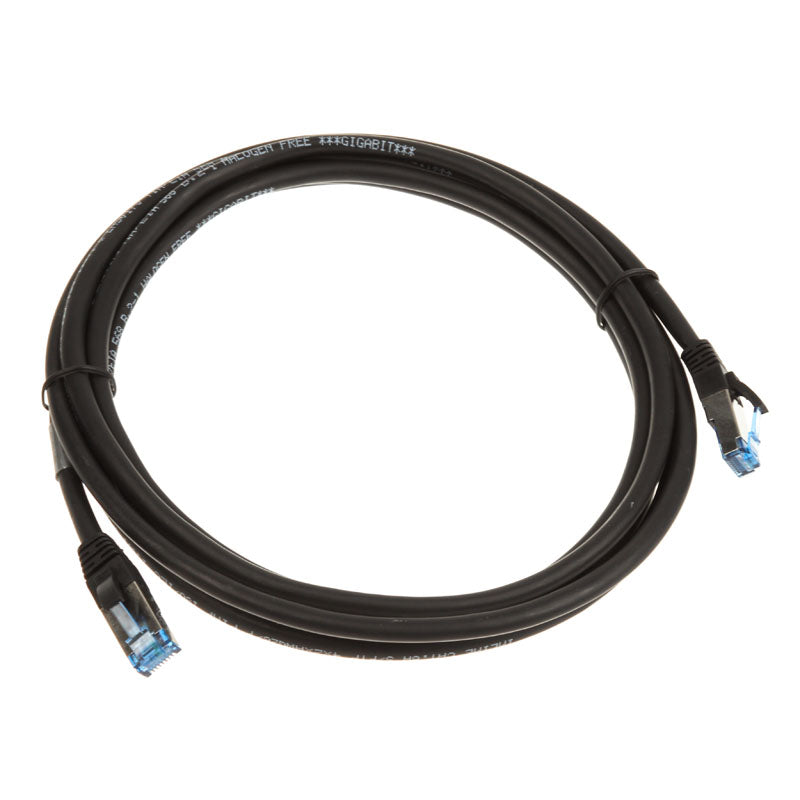 InLine Patchkabel Cat.6A, S/FTP (PiMf), 500MHz, schwarz - 3m