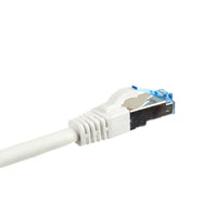 InLine Patchkabel Cat.6A, S/FTP (PiMf), 500MHz, weiß - 1m