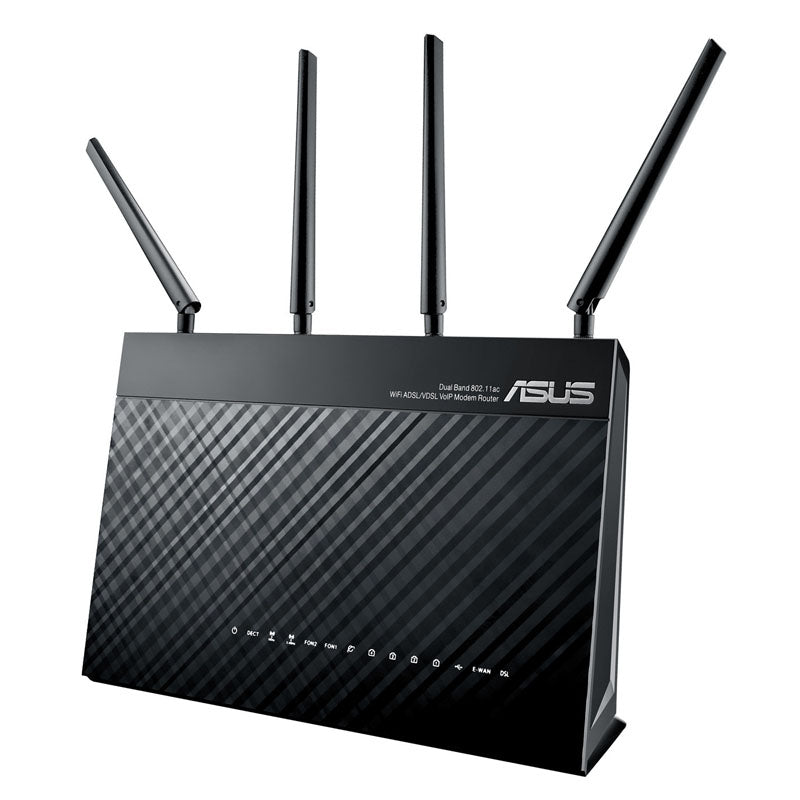 ASUS DSL-AC87VG AC2400 WLAN-Router, Dual-Band-WiFi - schwarz