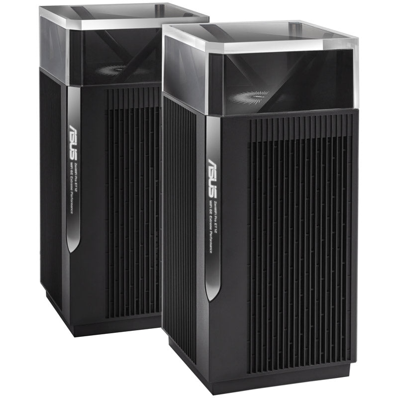 ASUS ZenWiFi Pro ET12, AXE11000, schwarz, 2er-Pack