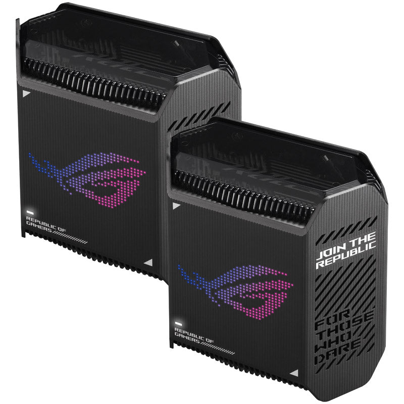 ASUS ROG Rapture GT6 AX10000 2er Set Tri-Band Gaming Mesh WiFi System - schwarz