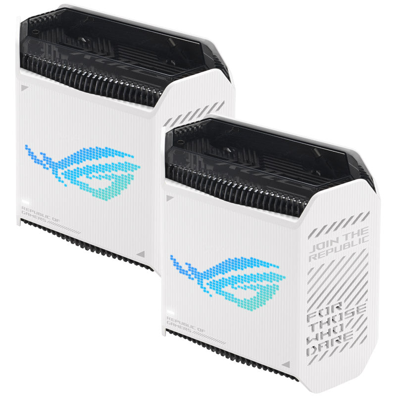 ASUS ROG Rapture GT6 AX10000 2er Set Tri-Band Gaming Mesh WiFi System - weiß